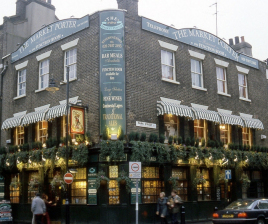 The Market Porter Pub ~ a 'Harry Potter' film location