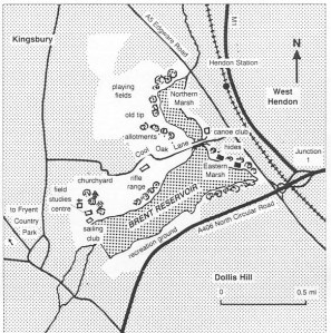 brent reservoir map