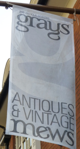 Grays Antique Centre & the lost River Tyburn