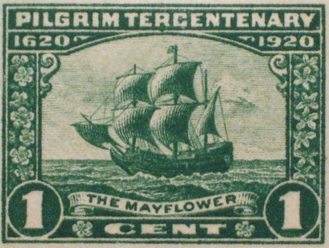 Mayflower stamp