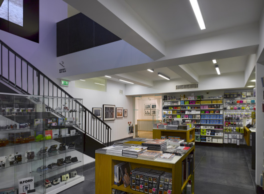 Bookshop (basement floor), 2012 (c) Dennis Gilbert