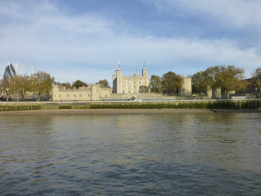 The Tower of London from the Thames Clipper