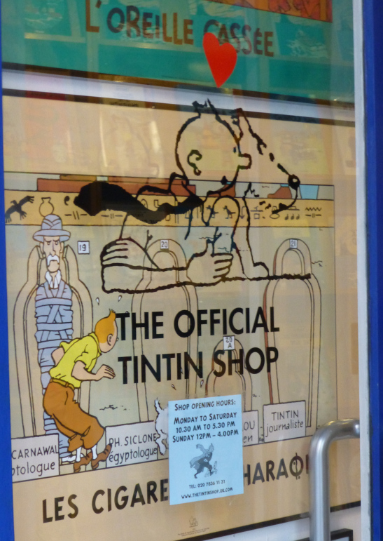 tintin shop