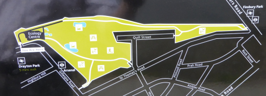 Gillespie park map