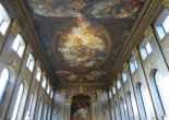 The Painted Hall ceiling.
