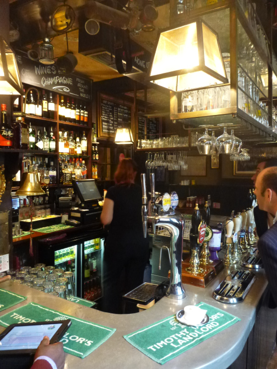 The Grenadier's bar