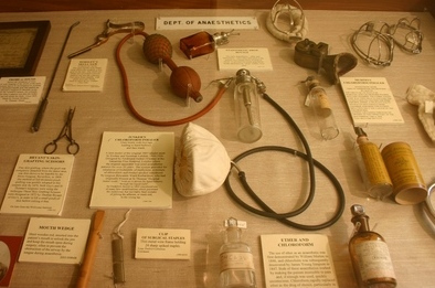 Old Operating theatre equipment