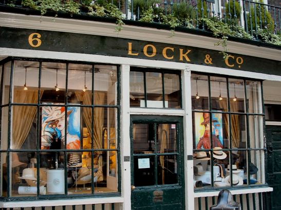 Lock Co since 1676. The oldest hat shop in the world. London Unveiled